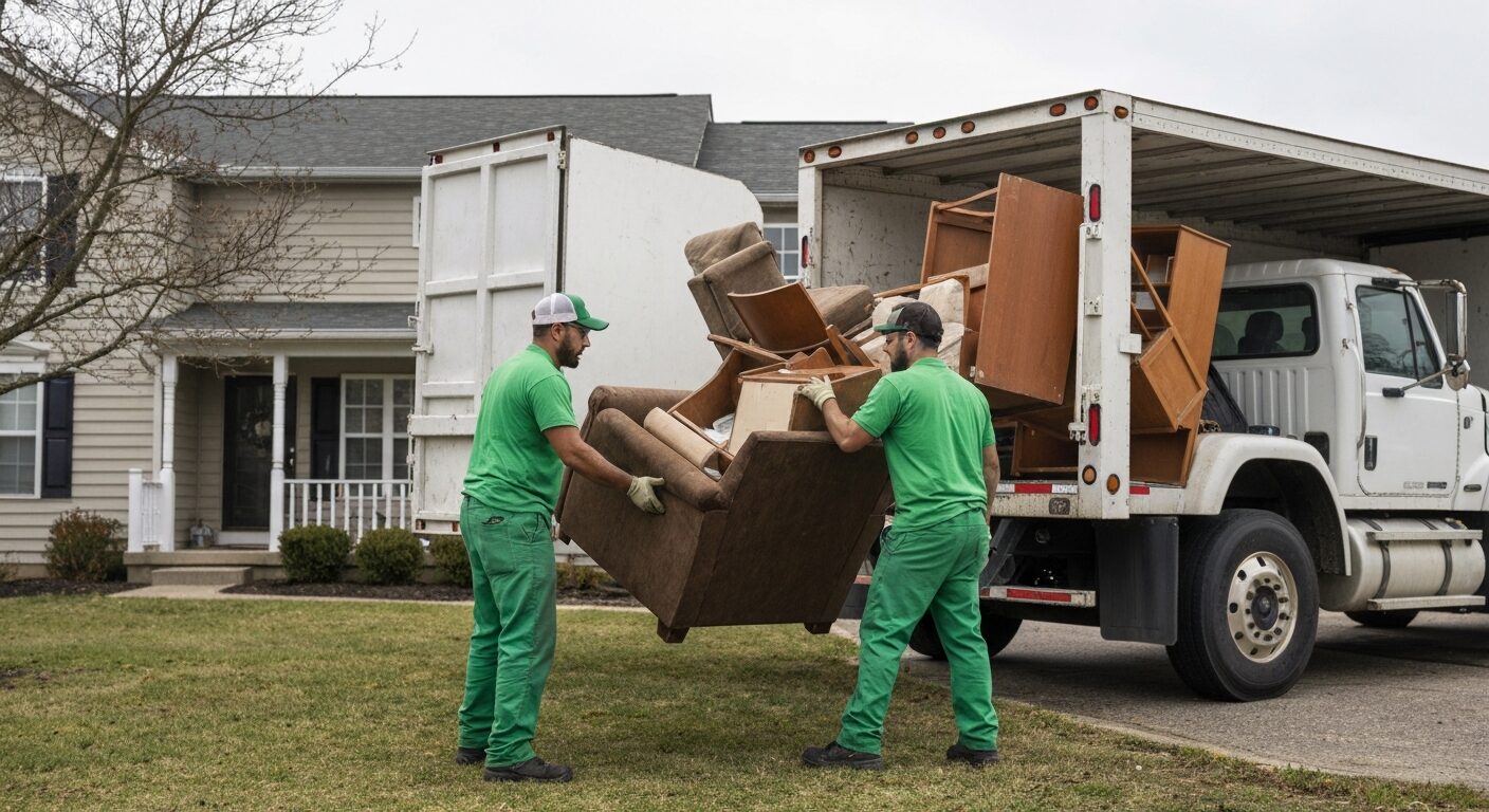 Junk removal crew in Mechanicsburg