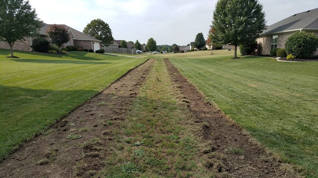 Cleared yard area after complete fence removal in Mechanicsburg