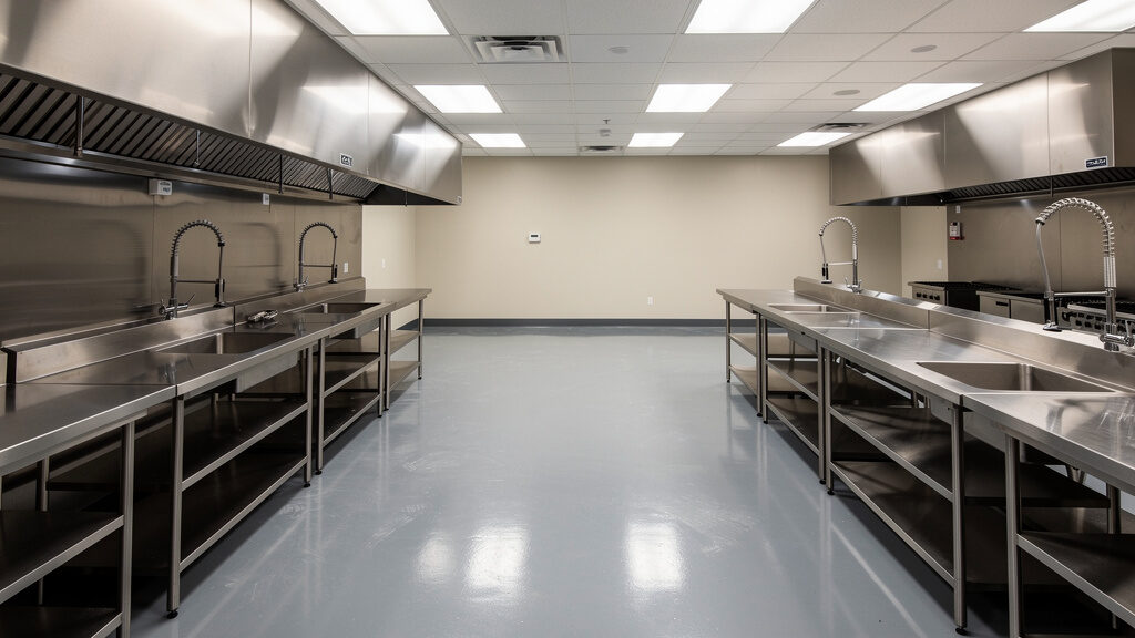 Bar furniture and fixtures being removed from restaurant space